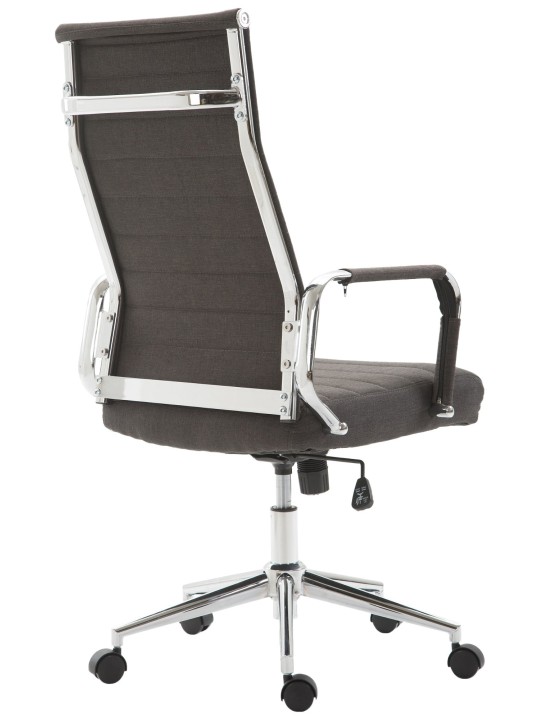 Silla de oficina Columbus tela, gris oscuro