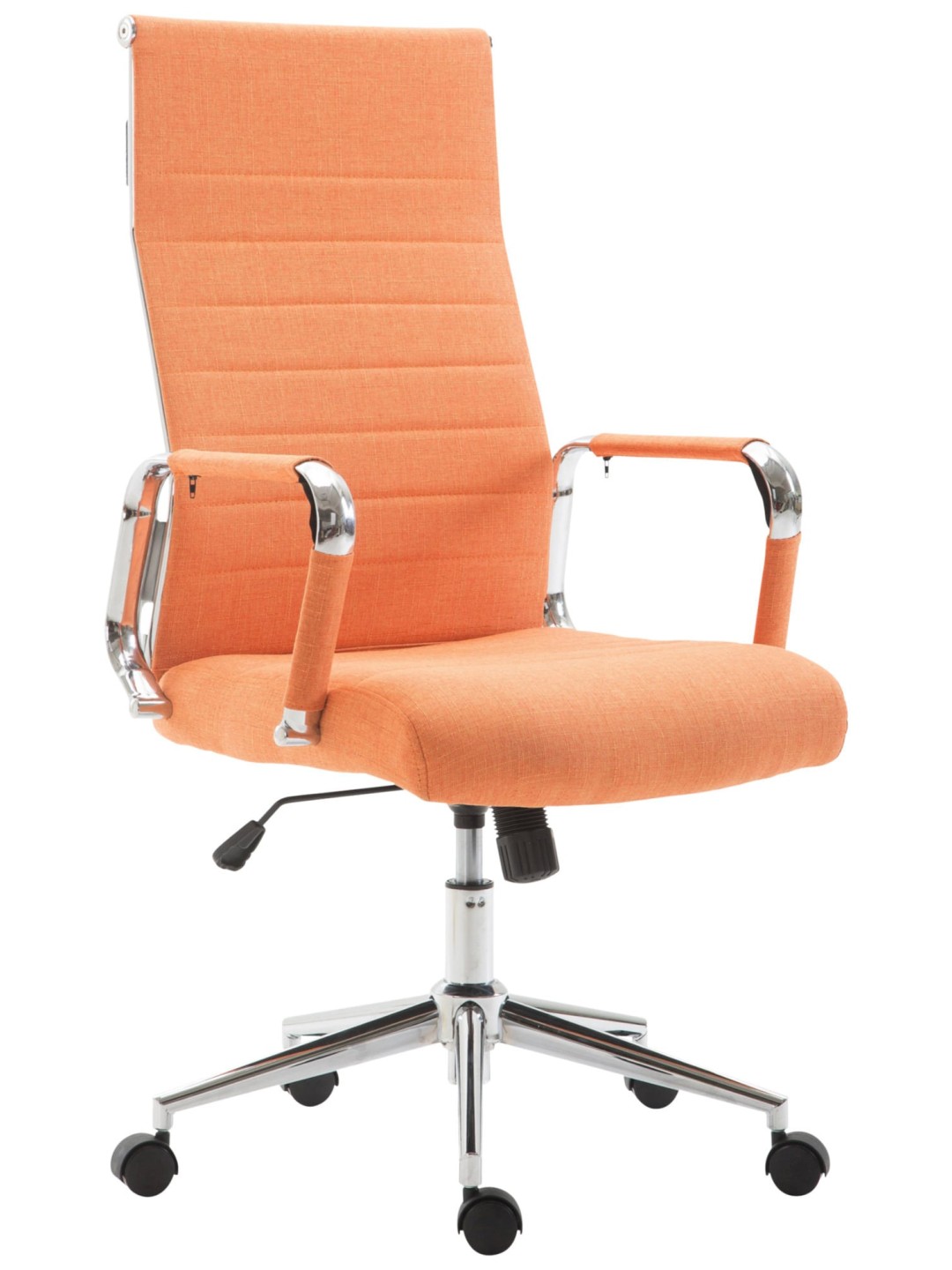 Silla de oficina Columbus tela, naranja