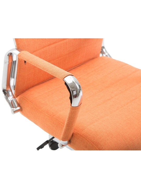 Silla de oficina Columbus tela, naranja