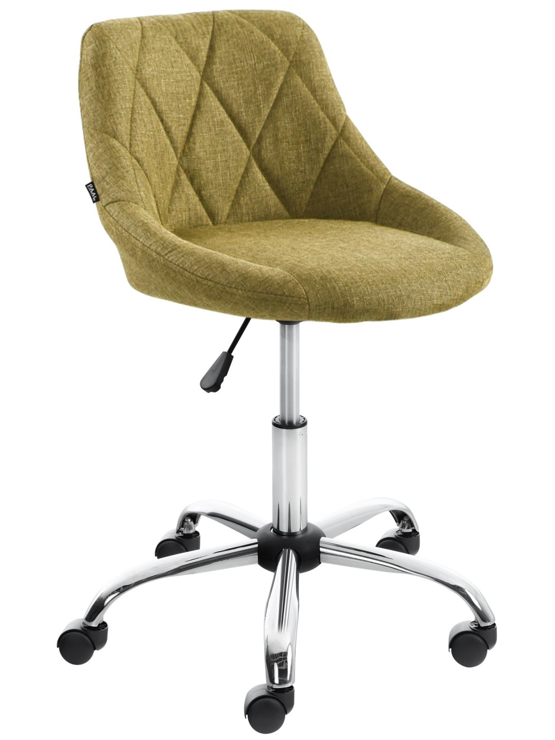 Taburete de trabajo tela Lazio, verde