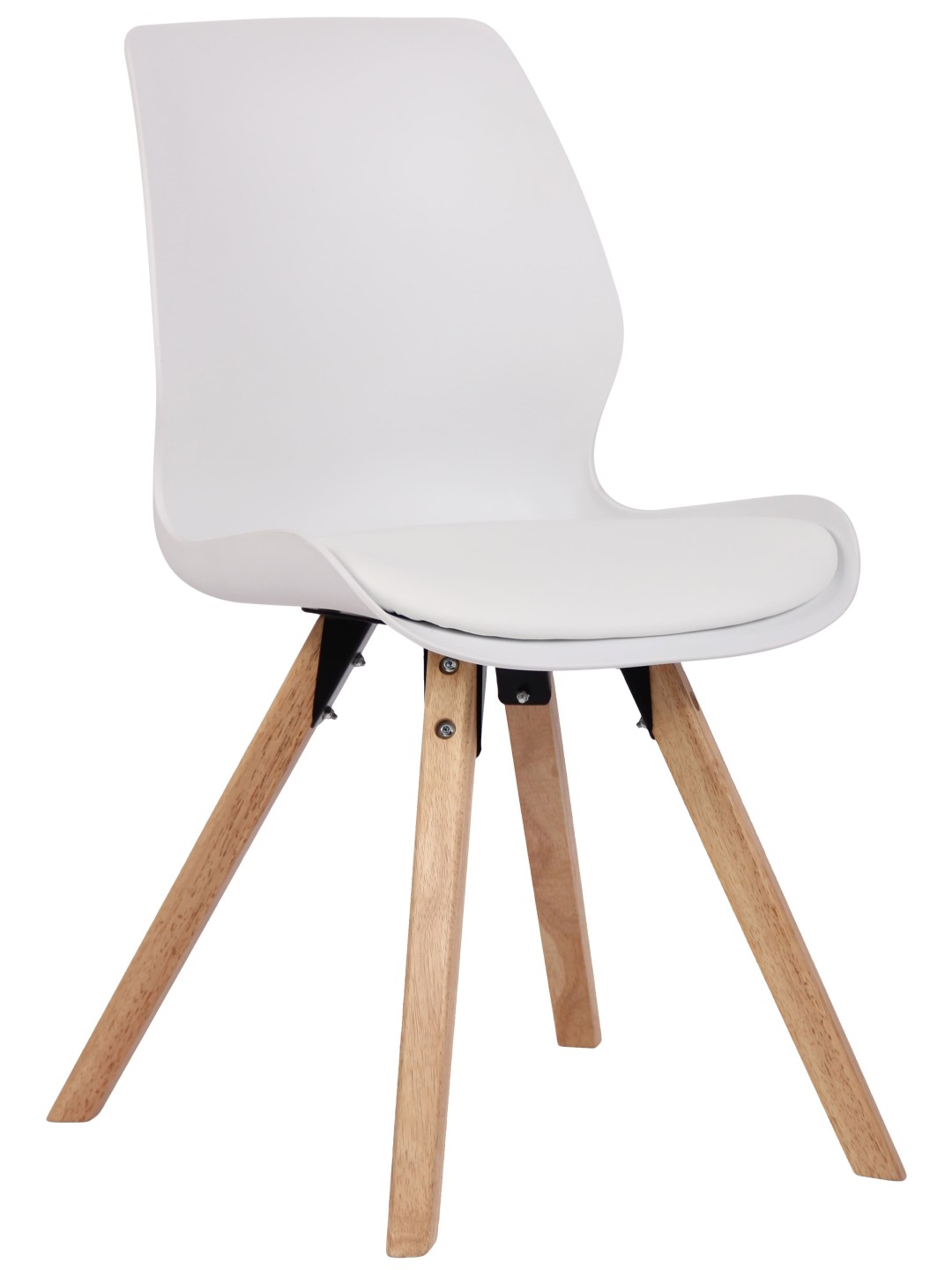 Silla Luna plastico, blanco