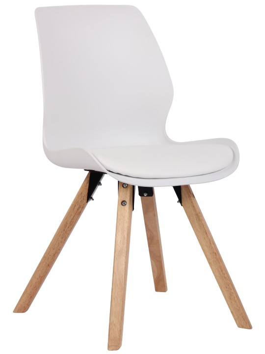 Silla Luna plastico, blanco