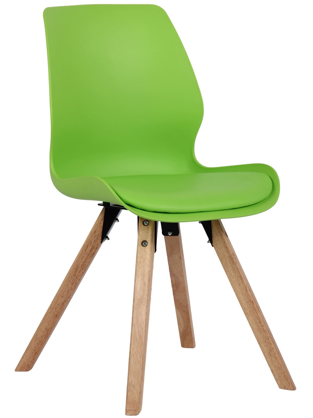 Silla Luna plastico, verde