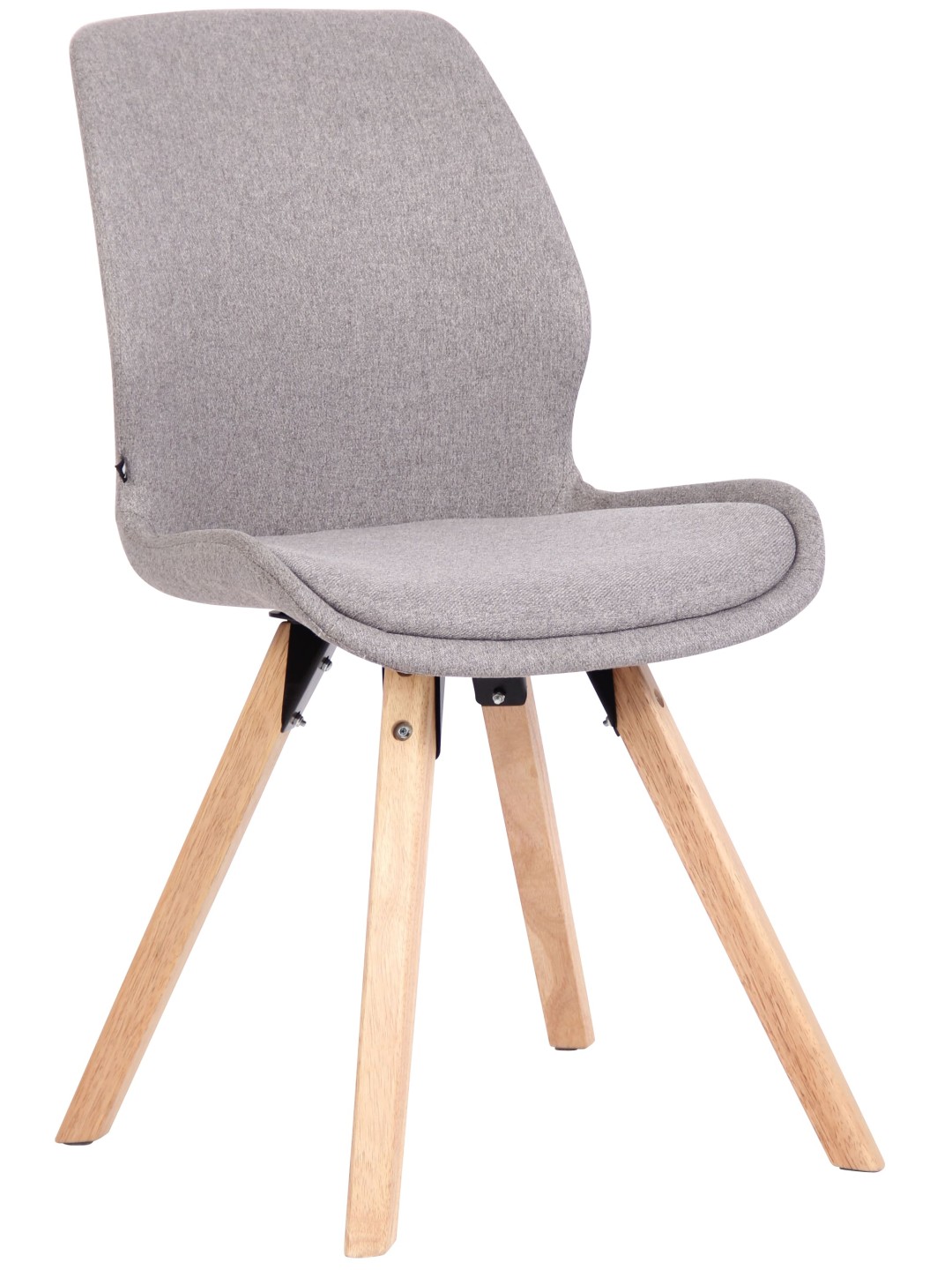 Silla Luna tela, gris