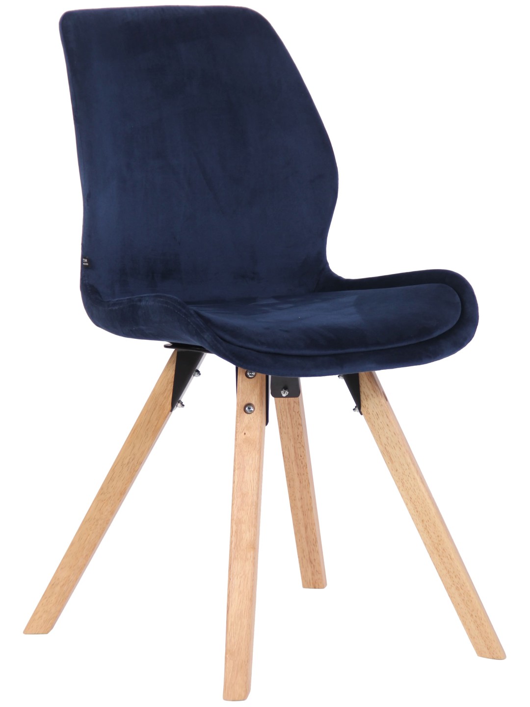 Silla Luna Terciopelo, azul