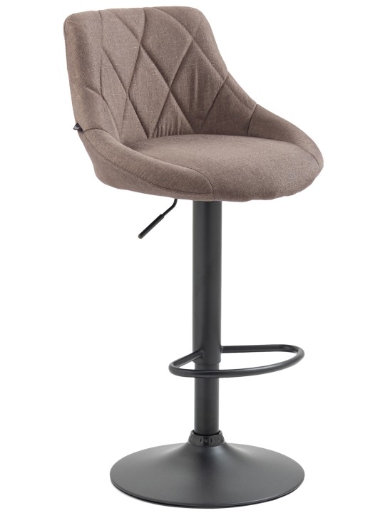 Taburete de bar Lazio tela, taupe