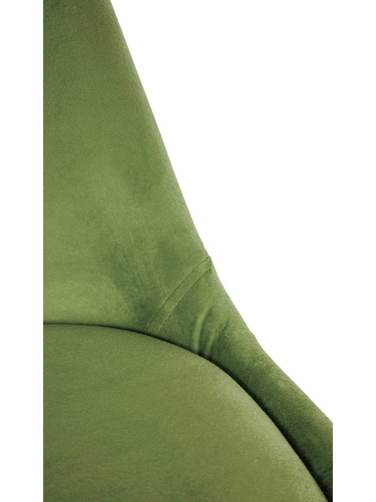 Silla Sofia Terciopelo Redonda, verde claro Silla Sofia Terciopelo Redonda, verde claro