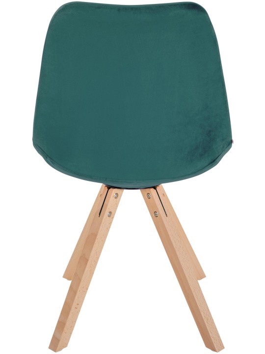 Silla Sofia Terciopelo Cuadrada, verde Silla Sofia Terciopelo Cuadrada, verde