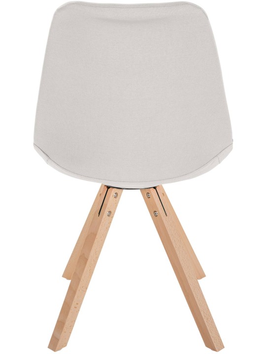 Silla Sofia Tela Cuadrada, crema Silla Sofia Tela Cuadrada, crema