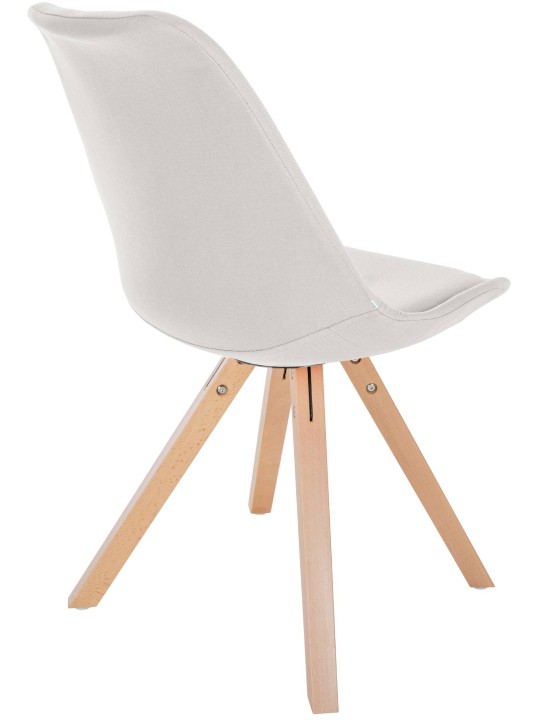 Silla Sofia Tela Cuadrada, crema Silla Sofia Tela Cuadrada, crema