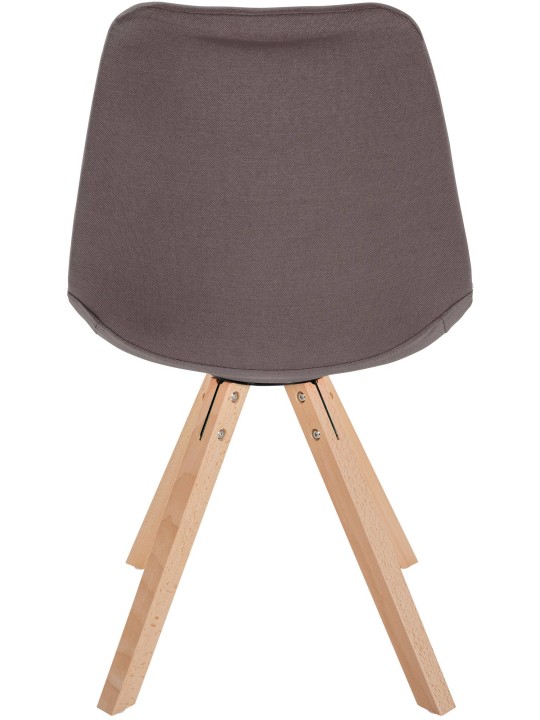 Silla Sofia Tela Cuadrada, taupe Silla Sofia Tela Cuadrada, taupe