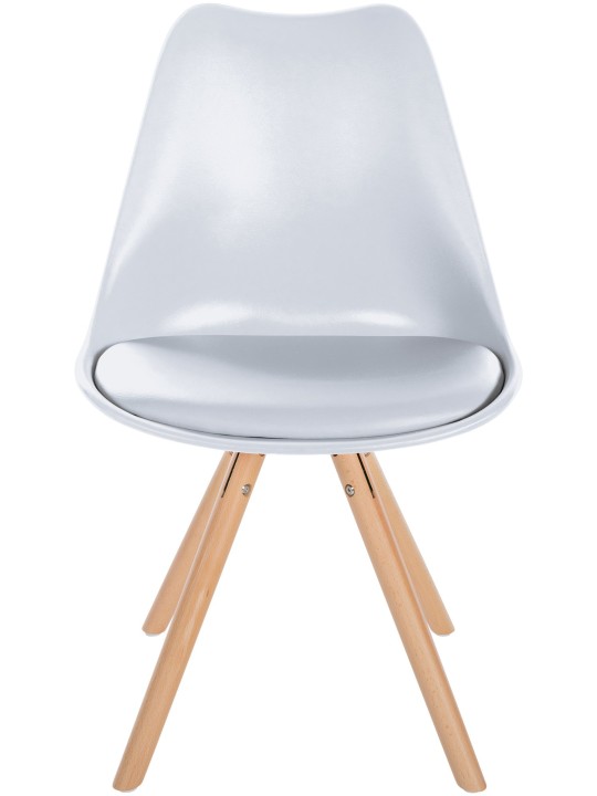 Silla Sofia Plastico Redonda, blanco Silla Sofia Plastico Redonda, blanco