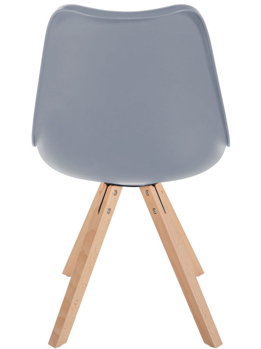 Silla Sofia Plastico Cuadrada, gris Silla Sofia Plastico Cuadrada, gris