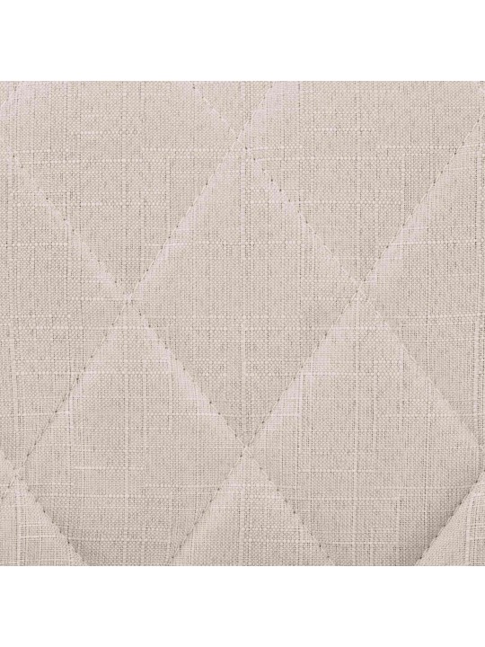 Taburete de bar Lazio tela, crema