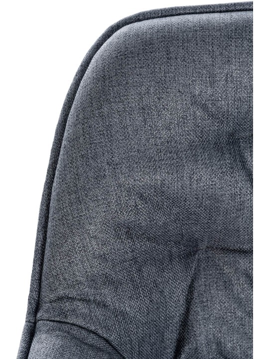 Taburete de bar Gibson tela, gris