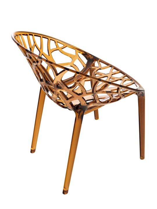 Silla apilable CRYSTAL, ámbar Silla apilable CRYSTAL, ámbar