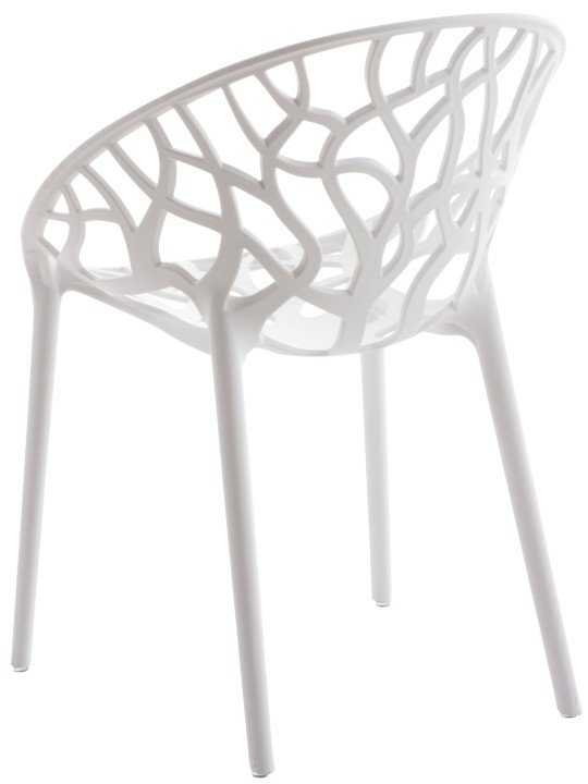 Conjunto de 4 sillas Esperanza, blanco Conjunto de 4 sillas Esperanza, blanco