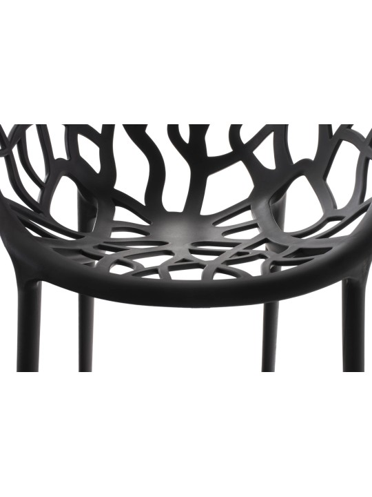 Conjunto de 4 sillas Esperanza, negro Conjunto de 4 sillas Esperanza, negro