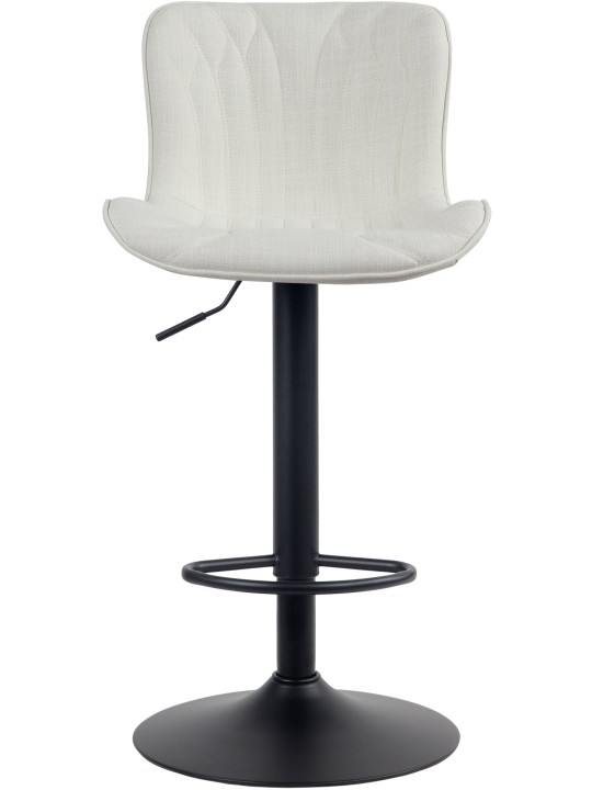 Taburete de bar Linus tela, crema Taburete de bar Linus tela, crema