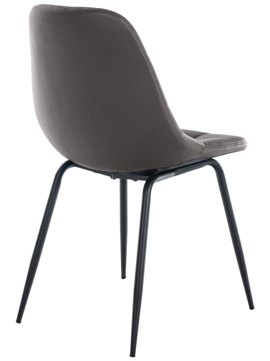 Silla Tom símil piel, marrón Silla Tom símil piel, marrón