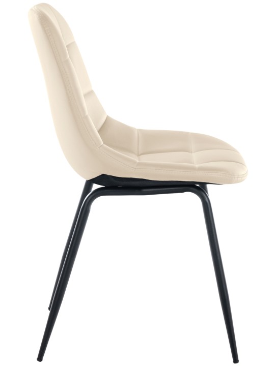 Silla Tom símil piel, crema Silla Tom símil piel, crema