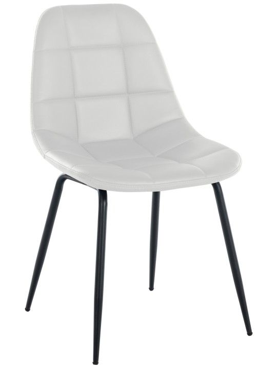 Silla Tom símil piel, blanco Silla Tom símil piel, blanco