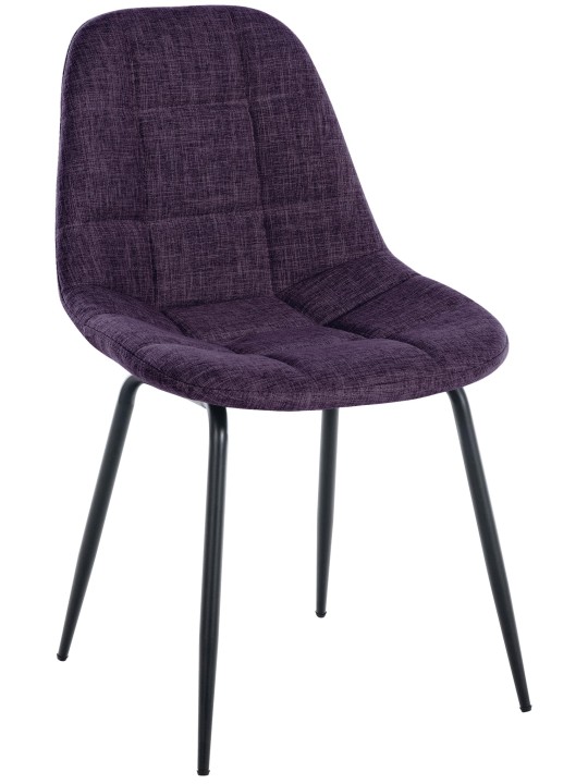 Silla Tom tela, morado