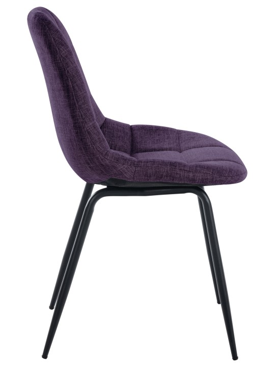 Silla Tom tela, morado