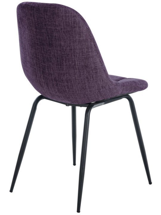 Silla Tom tela, morado