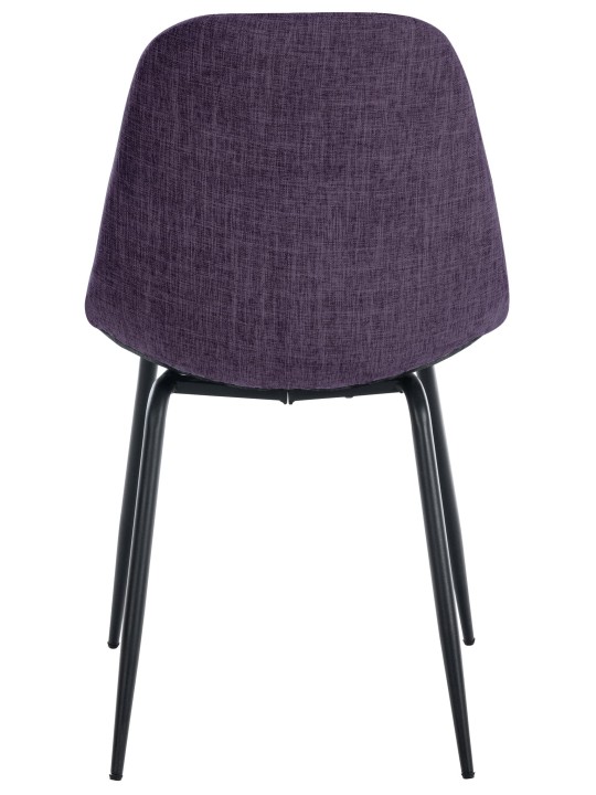 Silla Tom tela, morado