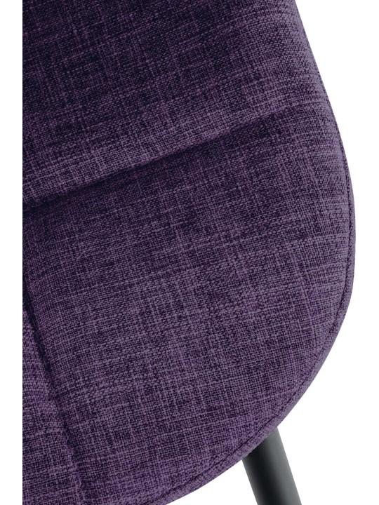 Silla Tom tela, morado