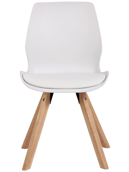 Silla Luna plastico, blanco