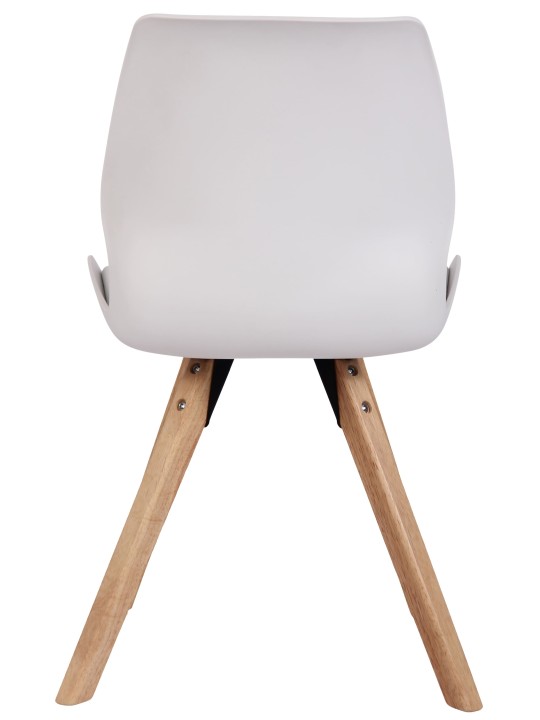 Silla Luna plastico, blanco
