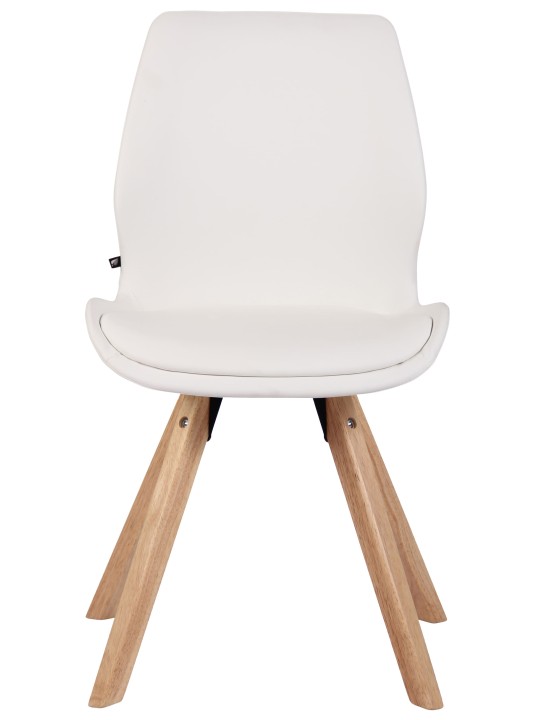 Silla Luna símil piel, blanco Silla Luna símil piel, blanco