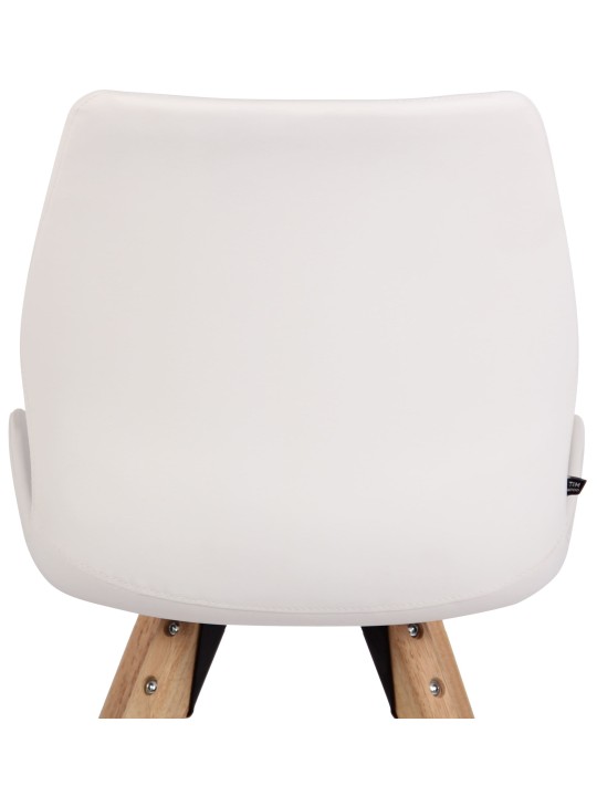 Silla Luna símil piel, blanco Silla Luna símil piel, blanco