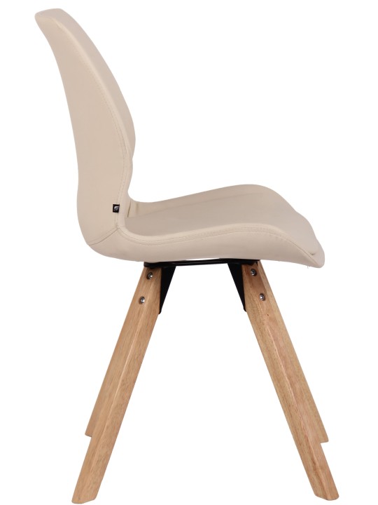 Silla Luna símil piel, crema Silla Luna símil piel, crema