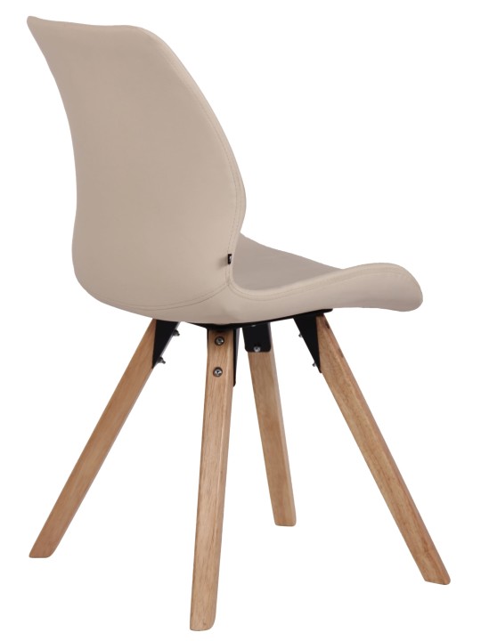 Silla Luna símil piel, crema Silla Luna símil piel, crema