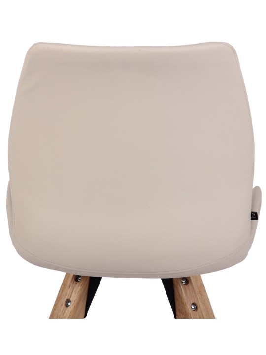 Silla Luna símil piel, crema Silla Luna símil piel, crema