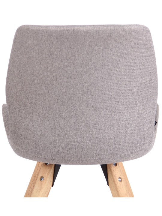 Silla Luna tela, gris