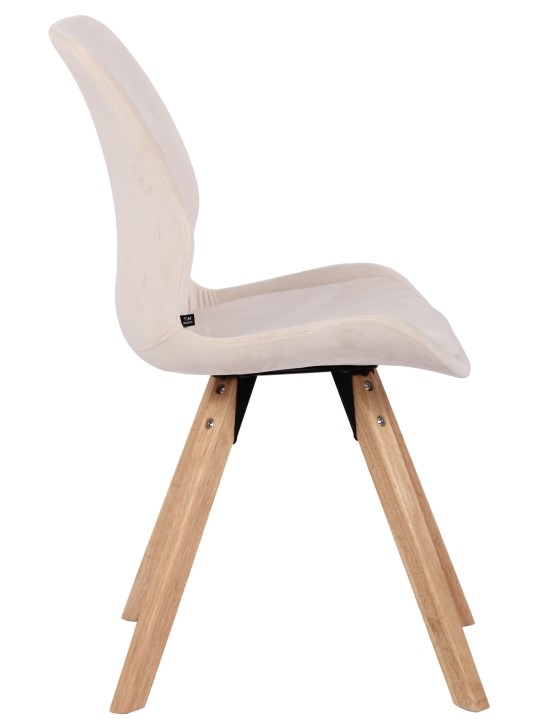 Silla Luna Terciopelo, crema Silla Luna Terciopelo, crema