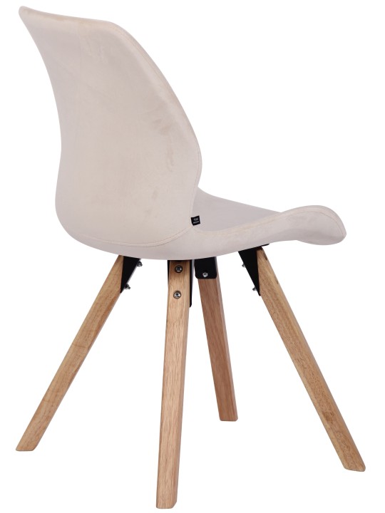 Silla Luna Terciopelo, crema Silla Luna Terciopelo, crema