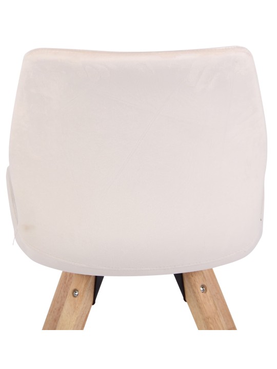 Silla Luna Terciopelo, crema Silla Luna Terciopelo, crema