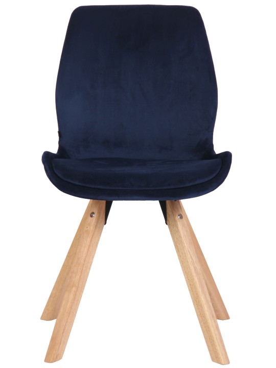 Silla Luna Terciopelo, azul Silla Luna Terciopelo, azul