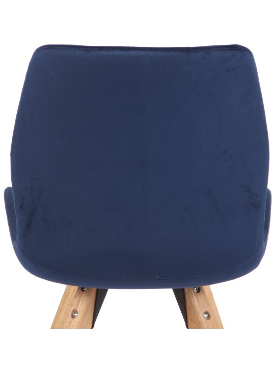 Silla Luna Terciopelo, azul Silla Luna Terciopelo, azul