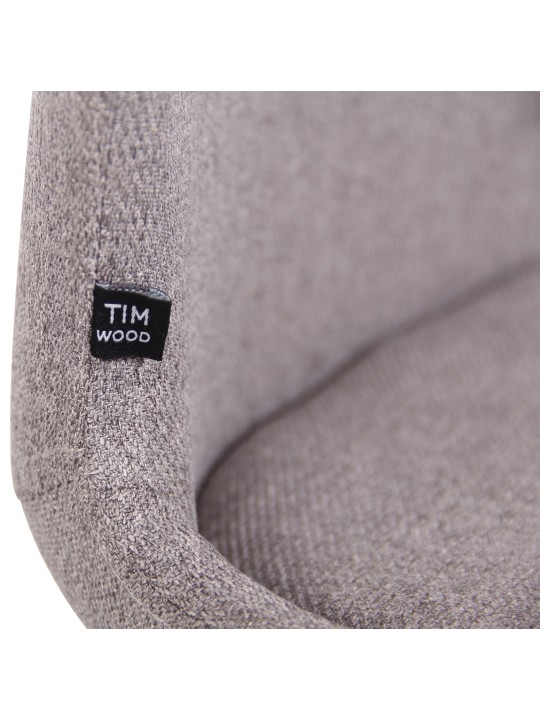 Conjunto de 2 sillas Luna tela, gris Conjunto de 2 sillas Luna tela, gris