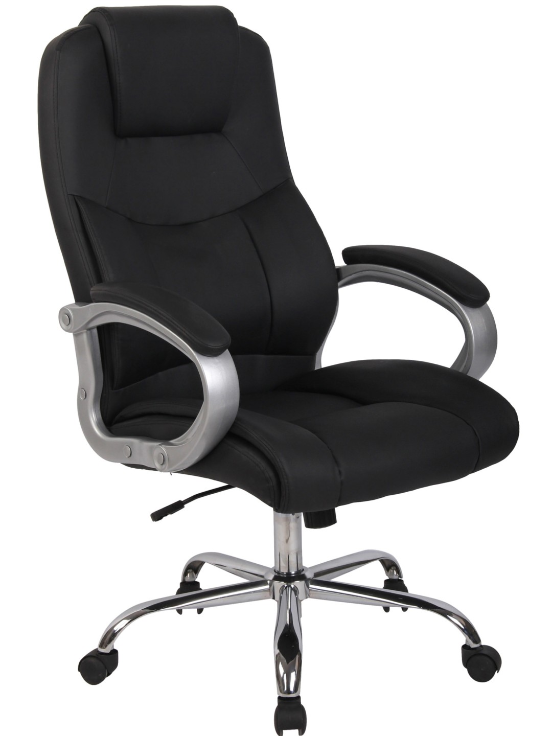 Silla de oficina BIG Apollo piel sintética V2, negro