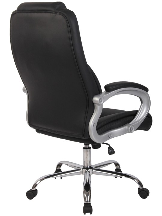 Silla de oficina BIG Apollo piel sintética V2, negro