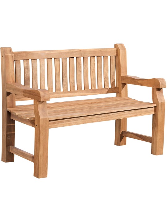 Banco de teca Jackson V2 120 cm, teca