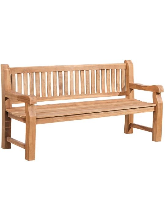 Banco de teca Jackson V2 180 cm, teca Banco de teca Jackson V2 180 cm, teca