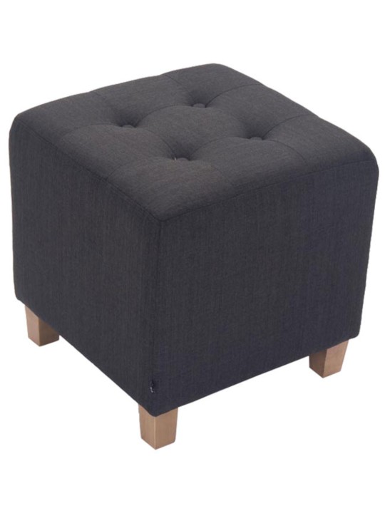 Juego de 2 taburetes Pharaoh, luz antigua, gris oscuro